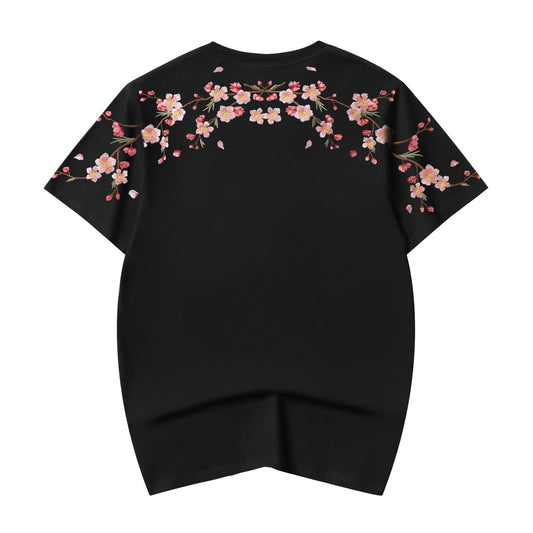 ET516 Sakura Flowers Embroidered Tee